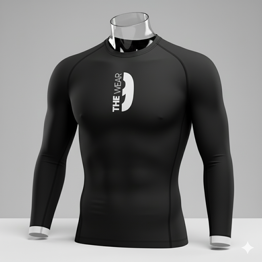 Long Sleeve Compression T-shirt Black